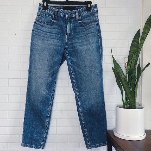 ALEXANDER WANG "Ride" Cropped Jeans - Picture 1 of 7